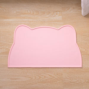 متوفر في المخزون: حصائر سيليكون للحيوانات الأليفة مضادة للانسكاب، حصائر لأوعية الطعام للكلاب والقطط، مقاومة للحرارة والبرودة، حصائر لتغذية الحيوانات الأليفة. - Product Image 5