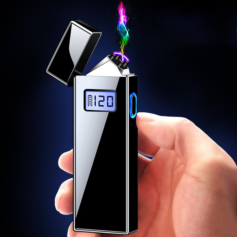 Custom Lighter Cigarette Wholesale Arc USB Electronic Rechargeable Flameless Cigarette Lighter