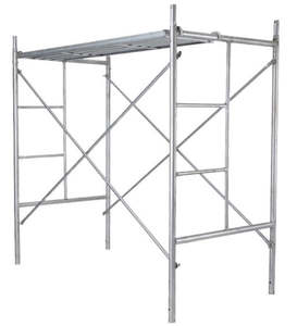 Türrahmen-Gerüst mit Durchgangsleitern Verzinktes Bewegliches Außengerüst H-Rahmen-Gerüstsystem - Product Image 1