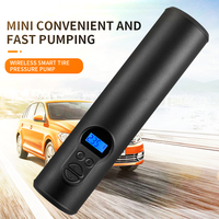 Compresseur d'air intelligent ABS 12V pour voiture et moto, pompe électrique haute pression avec manomètre numérique et lumière d'urgence