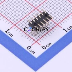 KH-1.27PH180-2X6P-L7.2-SMT Pin Header SMD,P=1.27mm Connector 2x6P 1.27mm Double Row 12P - Product Image 2