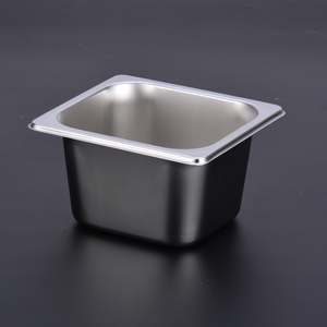 Contenitore <span class=keywords><strong>Gastronorm</strong></span> in Acciaio Inox 1/9 1/6 2/3 per Gelato, Buffet e Catering, Vassoio per Ristorante - Product Image 1
