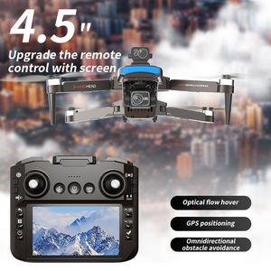 Drone Q7 à nacelle 3 axes, caméra 1080P, évitement <span class=keywords><strong>d</strong></span>'obstacles, pliable, quadricoptère RC, écran FPV, télécommande, sac de rangement, <span class=keywords><strong>photo</strong></span> aérienne - Product Image 3