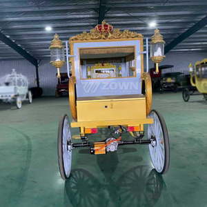 Electric Royal Carriage Luxury Horseless Cart For Wedding Ceremony Scenic Spot Resort Tourism And Street Parade Use - Product Image 6