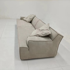 Séparé 4 places droites style italien minimalisme <span class=keywords><strong>Baxter</strong></span> givré technologie tissu damas salon canapé canapé - Product Image 4