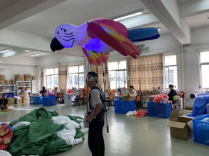 Disfraz de Pájaro Inflable, Marioneta de <span class=keywords><strong>Loro</strong></span> para Desfiles, Modelo de Animal Gigante para Eventos Temáticos Callejeros - Product Image 2