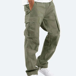 <span class=keywords><strong>Pantalon</strong></span> de jogging à <span class=keywords><strong>taille</strong></span> élastique à la mode <span class=keywords><strong>Pantalon</strong></span> cargo pour hommes de haute qualité <span class=keywords><strong>avec</strong></span> 4 poches <span class=keywords><strong>Pantalon</strong></span> pour hommes de grande <span class=keywords><strong>taille</strong></span> - Product Image 1