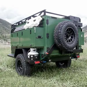 Hybrid Custom ized Australian Standard Große Doppel achse Caravan Travel Camping Wohnmobil Wohnmobil Anhänger Offroad Camper 4 X4