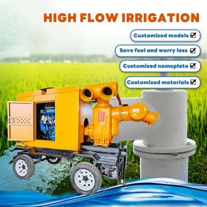 ปั๊มน้ำดูดตะกอนแรงดันสูง รองรับ OEM  กำลังดูดน้ำได้มาก  ใช้เครื่องยนต์ดีเซล สำหรับควบคุมน้ำท่วม - Product Image 3