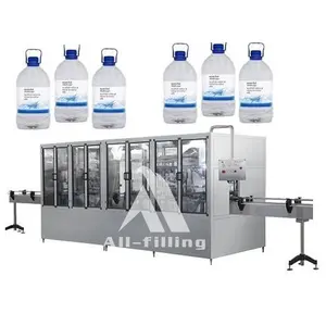 Hete Verkoop Automatische Grote Fles 3l 10l 15l Huisdier Drinkwater Bottelen Plant Productielijn Minerale Pure 5l Water Vulmachine