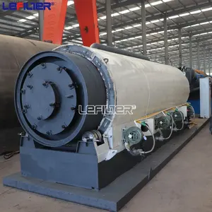 small scale tire pyrolysis machine plastic recycling machine converting to fuel oil