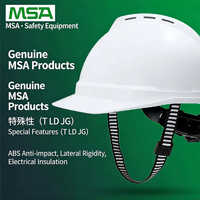 Casco de Seguridad MSA Blanco de Tamaño Estándar con Excelente Rendimiento de Protección contra Impactos