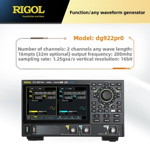 Générateur de signaux à formes d'onde arbitraires RIGOL DG912 Pro, se connecte à une alimentation externe ou fonctionne comme une batterie externe Pro D - Product Image 5