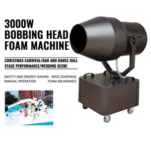 CH 3000w Paper Confetti Machine Pool Bubble Foam Party Cannon Machine