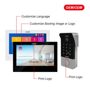 <span class=keywords><strong>Videoportero</strong></span> Sistema de teléfono Visión nocturna Cámara impermeable HD Intercom Timbre <span class=keywords><strong>Kit</strong></span> para villas - Product Image 4