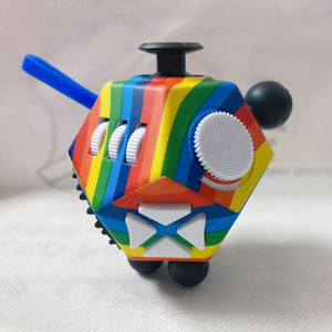 Fidget Cube <span class=keywords><strong>2ème</strong></span> Génération, Dés Anti-Stress à 12 Faces, Jouet Portable Anti-Anxiété, Jouet Anti-Stress pour Adultes - Product Image 4