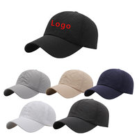 Gorra de Secado Rápido para Hombre, Gorra de Sol Delgada para Exteriores, Publicitaria, Promocional, de Verano, Transpirable y Ligera, Tipo Béisbol
