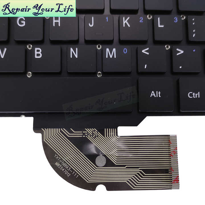 US English Backlight Keyboard Notebook for Chuwi CoreBook X 14 CWI529  MB30019002 XK-HS320 X390E CH1401 Keyboards