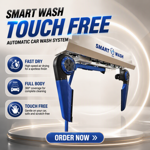 Máquina de <span class=keywords><strong>Lavado</strong></span> de Autos Automática Sin Contacto, Moderna y Eléctrica, de Alta Presión (150 bar), de Acero Inoxidable, para Gasolineras, Marca BoYou, Superventas - Product Image 1