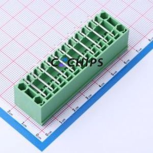 JL2EDGKRHM-50811G01 Plug-in Terminal Block Bent Lead Through Hole,P=5.08mm Board-to-Board / Socket - Closed Screw Fixing 2x11P - Product Image 2