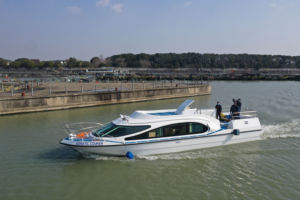 Bateau à passagers en fibre de verre à grande vitesse Grandsea, nouveau moteur in-bord, navigation côtière pour le transport et les services de ferry - Product Image 2