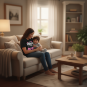 T-shirt « Mon docteur préféré m'appelle maman » pour les mamans médecins - Product Image 3