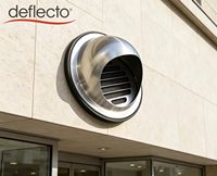 Hotte d'extraction murale extérieure en acier inoxydable à dôme, plusieurs tailles, haute qualité
