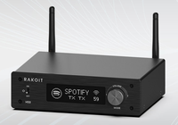 Amplificateur audio sans fil Arylic H50 50Wx2 AirPlay2 Google Cast WiFi BT, récepteur de musique ARC pour système audio de cinéma maison intelligent