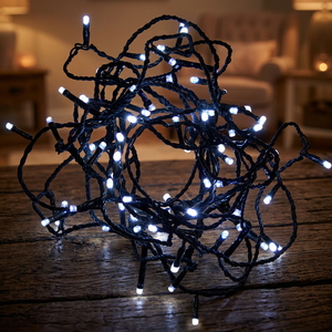 Guirlande classique de 5 m, 50 LED blanc froid, alimentation secteur 230 V, Azul, 8 fonctions, IP44 (GSC 204600011) - Product Image 2