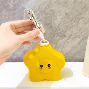 ชุดจ่ายสบู่เซรามิค Smiley Star & Sunny Egg - ของตกแต่งห้องน้ำเด็กน่ารักและที่ปั๊มโลชั่น - Product Image 3