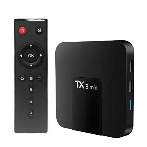 TX3 Mini Android 8.1 TV Box Smart TV H2.65 4K Set Top Box TVBOX IPTV Media Player Amlogic S905W 2G 16G Tanix Box