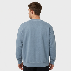 Sweat à capuche unisexe en molleton épais 450g, impression personnalisée en relief et silicone, 100% coton, coupe oversize, écologique - Product Image 3