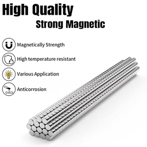 Imanes Pequeños Personalizados de Neodimio, Discos Magnéticos Redondos de 2mm 3mm 4mm 5mm 6mm 8mm 10mm 12mm 15mm 18mm 20mm, N35 N42 N52 NdFeB - Product Image 3