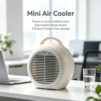 Ventilateur de climatisation portable mini USB rechargeable pour intérieur/extérieur, silencieux, pour dortoir et voiture