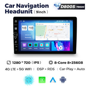 MEKEDE IPS écran Android 8 256G lecteur audio de voiture navigation GPS pour unité principale 9/10 pouces universel 1280*720 voiture-play auto - Product Image 3