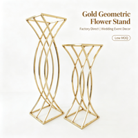 Support à fleurs en fer en forme de cube, style sirène, nouveau modèle, pour décoration de lieux de mariage, banquets d'hôtel, vitrines et accessoires de saison des fêtes