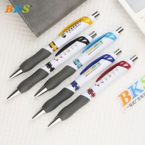 Bolígrafo de Plástico Moderno con Tinta Negra Multicolor BKS LY7389, Personalizable con Logotipo, Ecológico, Económico, al por Mayor, para Regalo Promocional - Product Image 1