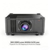 Projecteur laser 3LCD WUXGA SMX 22000 lumens pour la cartographie 3D et l'affichage immersif