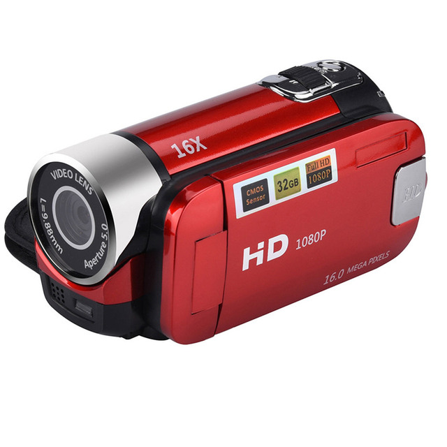 Lcd Mobile Digital Red Digital Cinema Camera Flash Disposable Film Camera With Flash Single Use