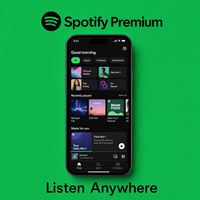Cuenta Familiar Premium de Spotify por 1 Mes, 3 Meses y 1 Año, Activación Rápida, Disfruta de tu Vida Musical
