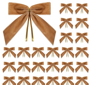 Boules de Noël floquées de 10/15/20 cm, grandes boules décoratives de Noël, décorations de Noël pour les fêtes et les célébrations - Product Image 3