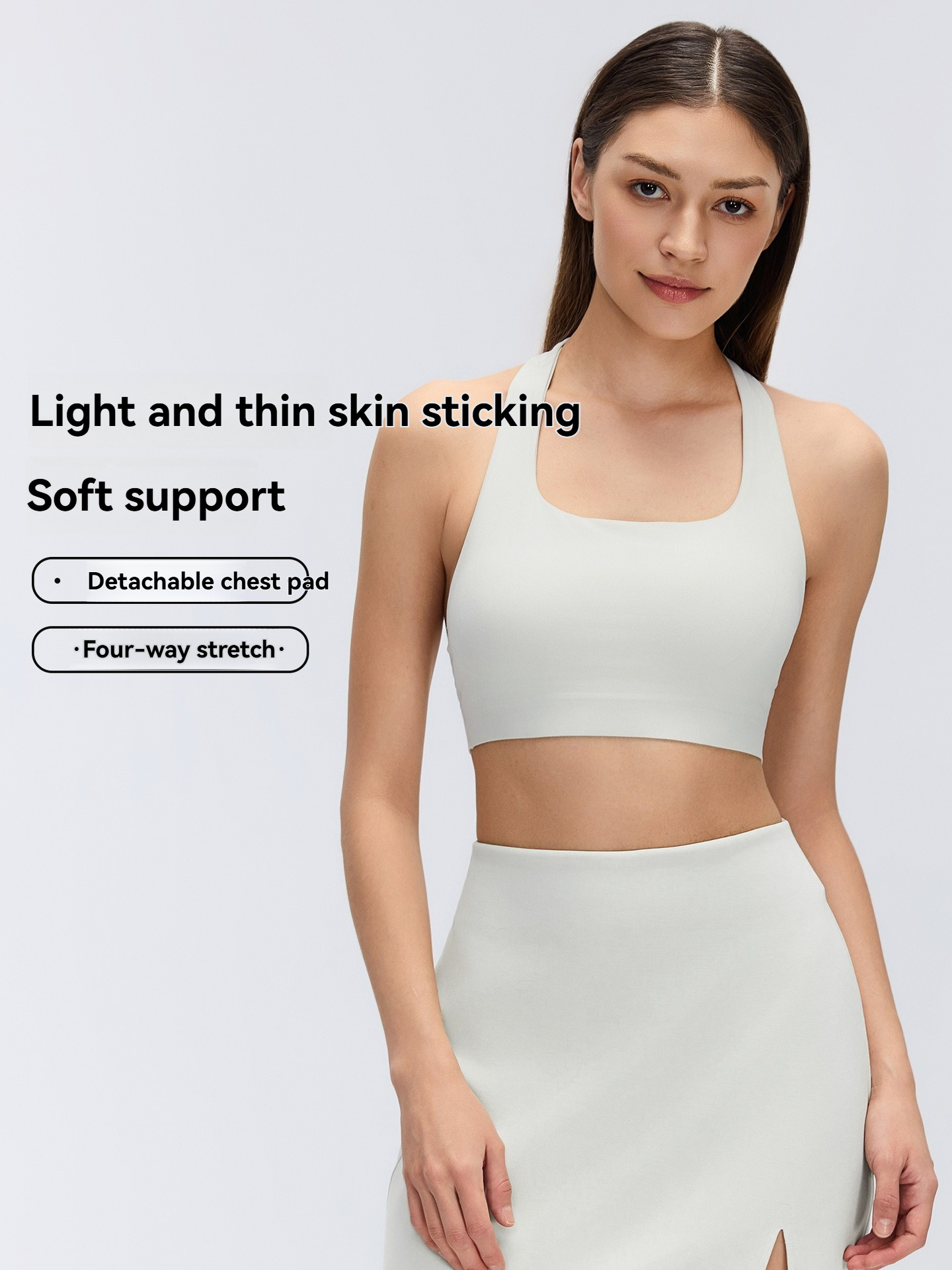 Custom Women Yoga Crew Neck Eco-Friendly Four-Way Stretch Breathable Lightweight Gym Sleeveless Workout Tank Top
