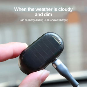 Luces de Navidad LED Solares Intermitentes al por Mayor, Sistema de Seguridad Antirrobo para Coche con Alarma Ficticia, Lámpara de Advertencia Inalámbrica Simulada - Product Image 4