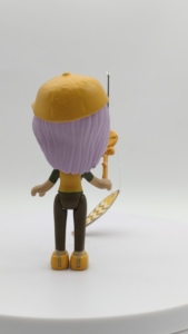 Diseño Original Mini PVC sólido pesca atleta deportista juguete coleccionable figura película de dibujos animados para entusiastas del ABS - Product Image 3