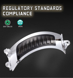 2015 up Road Glide Side Vent Insert Signal Lamp Vent DRL & Clignotants pour Harley Road Glide <span class=keywords><strong>CVO</strong></span> Ultra 15-24 - Product Image 3