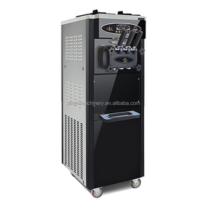 Mềm phục vụ Máy làm kem ba hương vị mềm phục vụ Kem làm qua đêm chức năng precool với máy nén R404a - Product Image 5