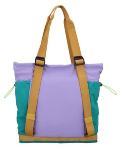 <b>Custom</b> Fashion 2-in-1 Everyday Tote Backpack Sport Gym Hiking Carry-on Tote Unisex Convertible Handbag Colorblock Tote Bag - Product Image 4
