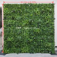 Décor de scène pour mariage, Noël, fête de remise de diplôme, fête prénuptiale, baby shower, panneau mural floral 3D 5D rose, toile de fond de fleurs artificielles