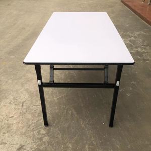 Mesa de Comedor Plegable Rectangular de PVC Moderna y Resistente para Uso en el Hogar y Hoteles, Muebles para Comedor - Product Image 6