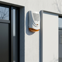 Sirène stroboscopique murale filaire alimentée en courant continu avec lumière et alerte sonore pour alarme d'intrusion – Commande en gros, prise en charge du MOQ